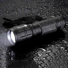 Temperature Controlled Outdoor Camping Flashlight