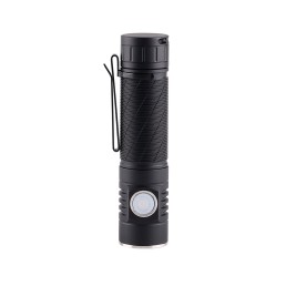 Black LED Portable Flashlight
