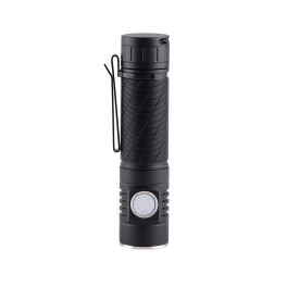 Black LED Portable Flashlight