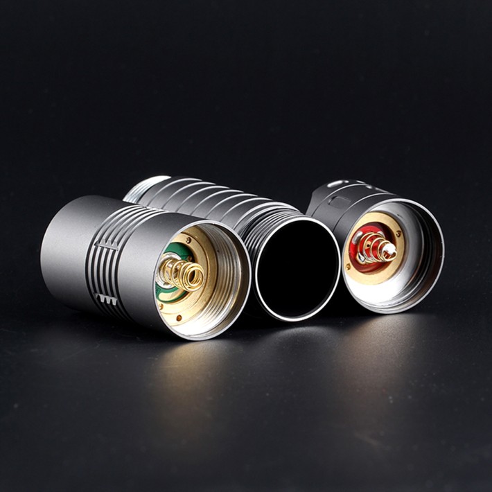 Titanium Smart Temperature Controlled Flashlight