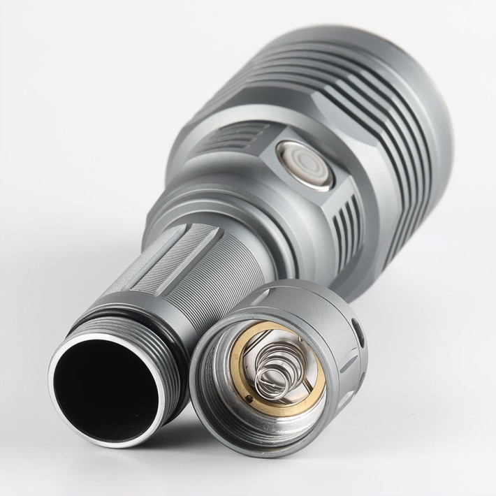 Aluminum Alloy Flashlight with USB Interface
