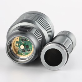 Aluminum Alloy Flashlight with USB Interface