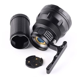 Direct Charge Long Range Aluminum Alloy Flashlight