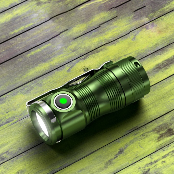 Mini Flashlight with Magnetic Attachment