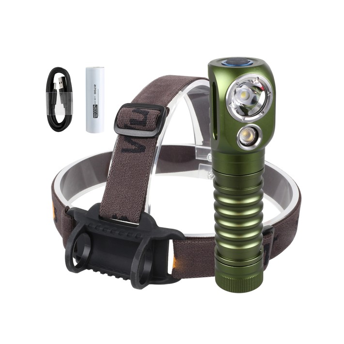 Head Mounted Cornering Headlamp
