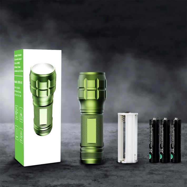 Portable High Lumen LED Flashlight Set