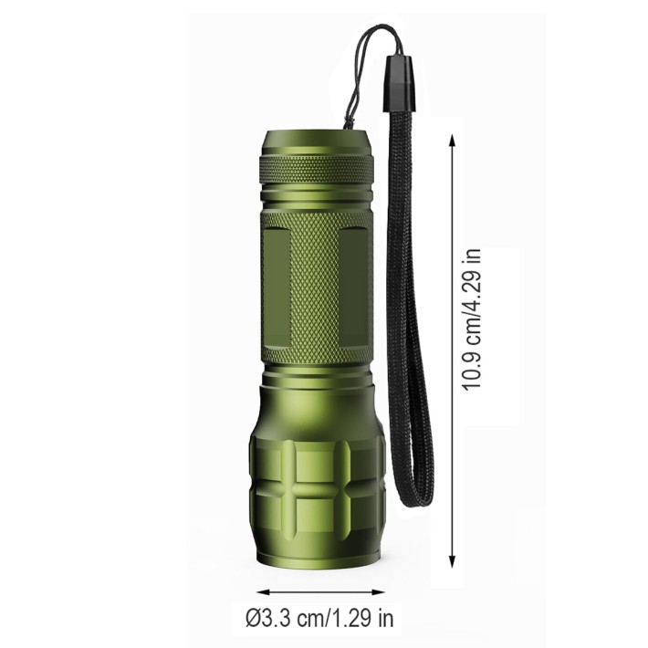 Portable High Lumen LED Flashlight Set