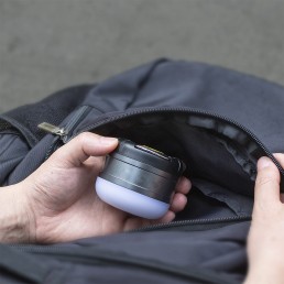 Round Rechargeable Camping Lantern