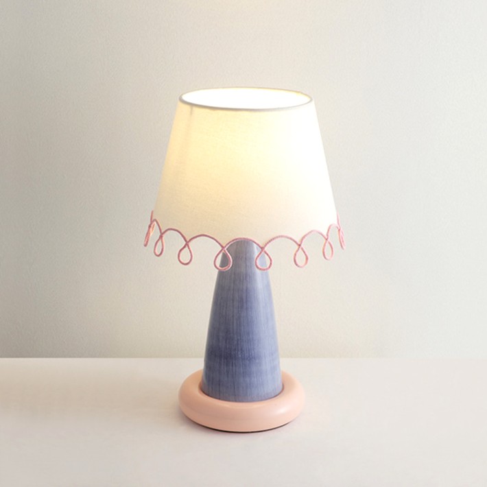 Cute Colorblock Table Lamp