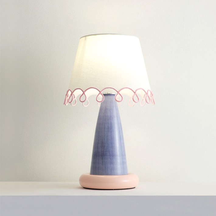 Cute Colorblock Table Lamp