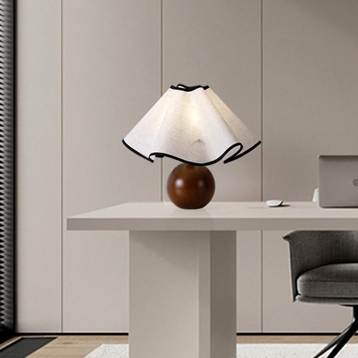 Bedside Petal Umbrella Table Lamp