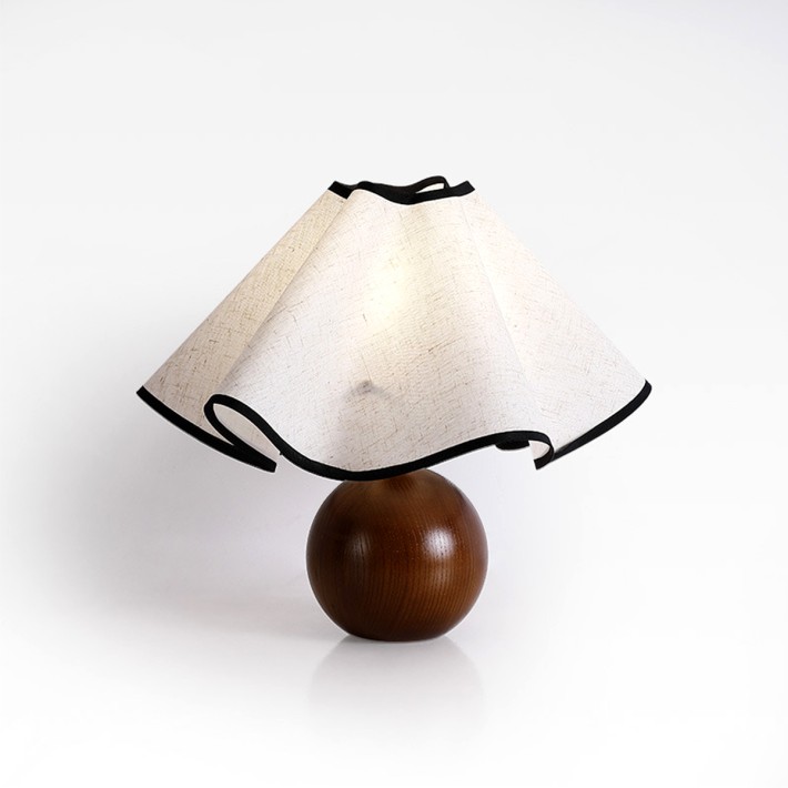 Bedside Petal Umbrella Table Lamp