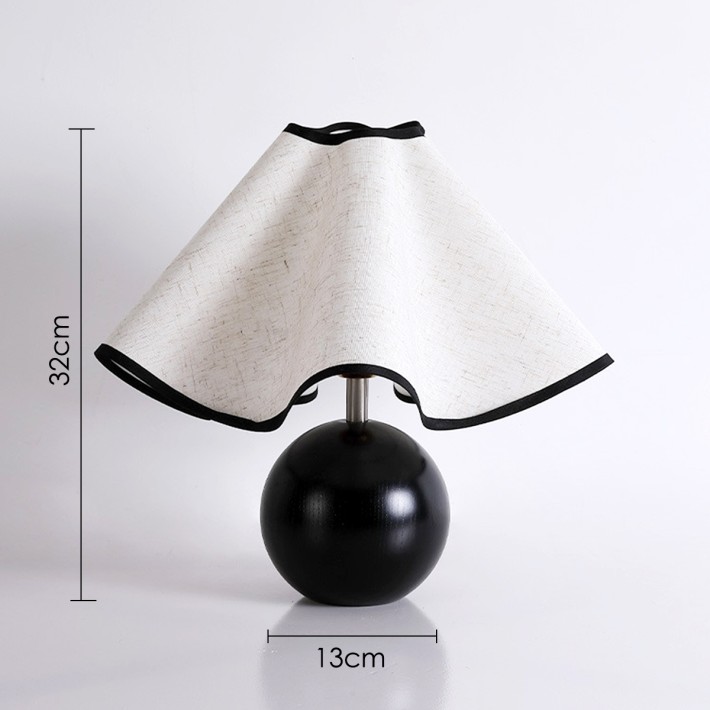 Bedside Petal Umbrella Table Lamp