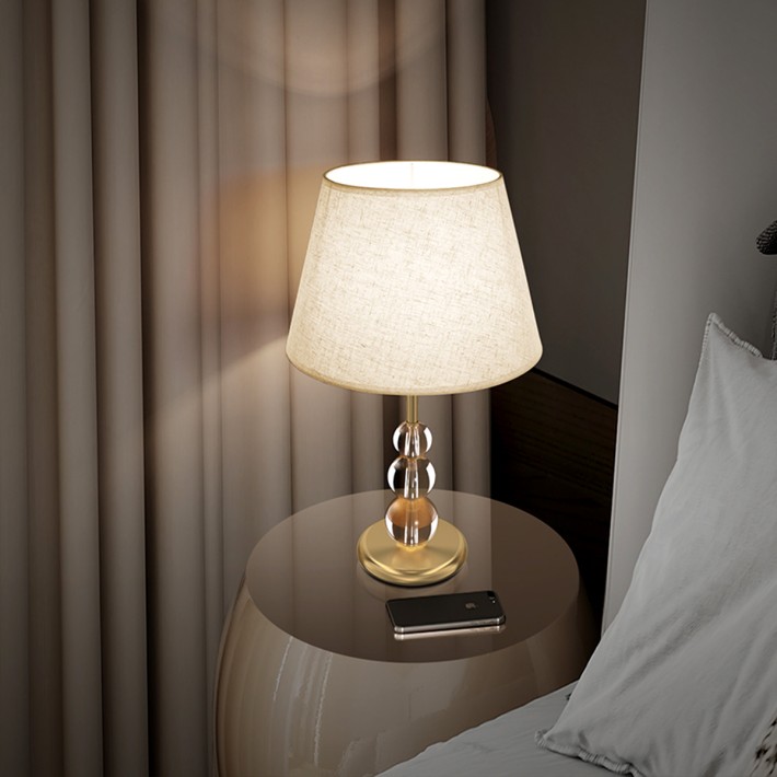 Romantic Crystal Table Lamp