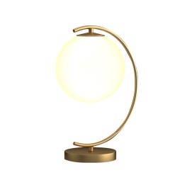 Frosted Globe Table Lamp