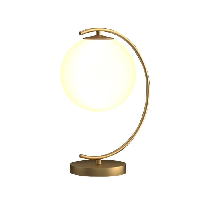 Frosted Globe Table Lamp