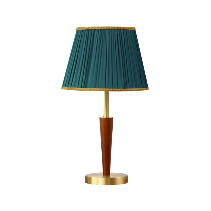 Vintage Walnut Table Lamp