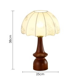 Vintage Flower Bud Table Lamp