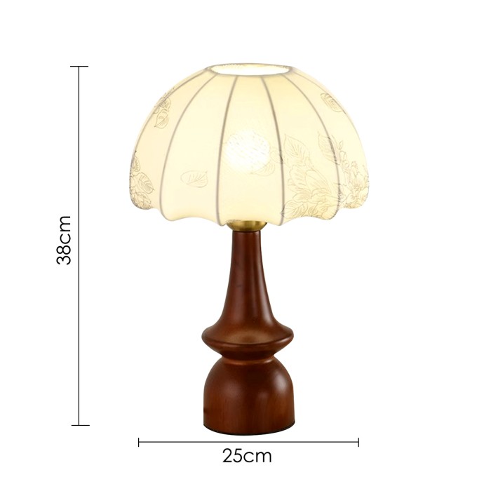 Vintage Flower Bud Table Lamp