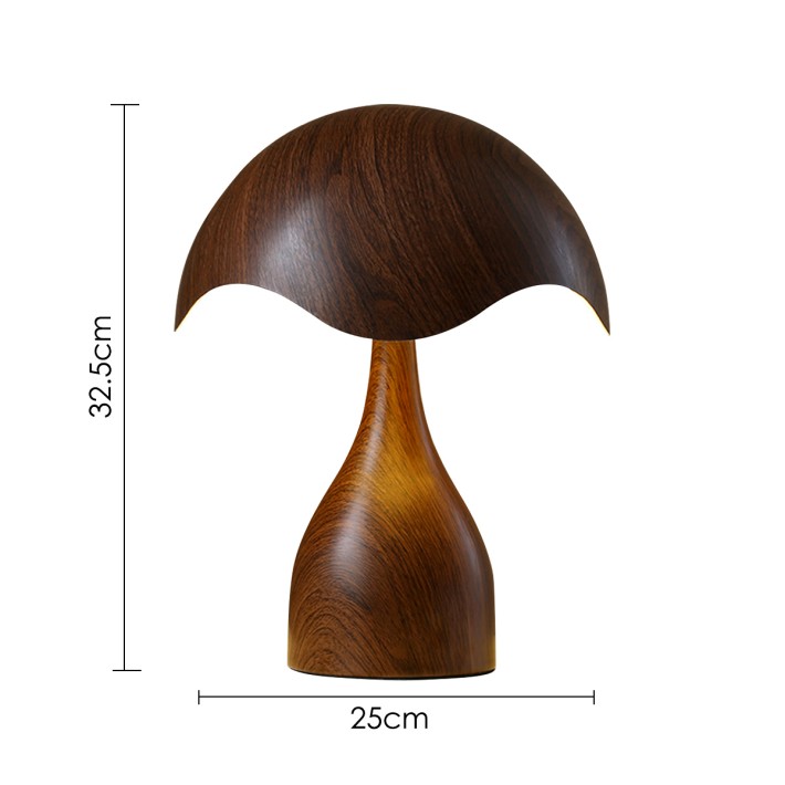 Mahogany Bedroom Table Lamp