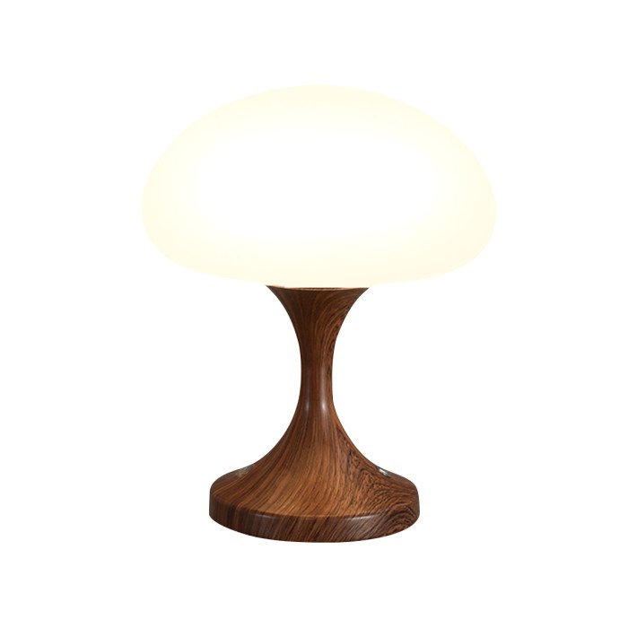 Creative White Jade Glass Table Lamp