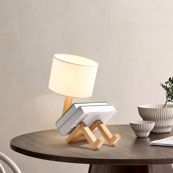 Adjustable Fabric Table Lamp