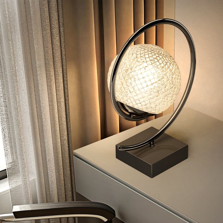 Premium Acrylic Sphere Table Lamp