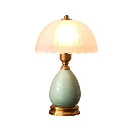 Ice Crackle Ceramic Table Lamp