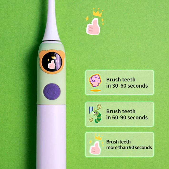 LCD Display Children's Electric Toothbrush