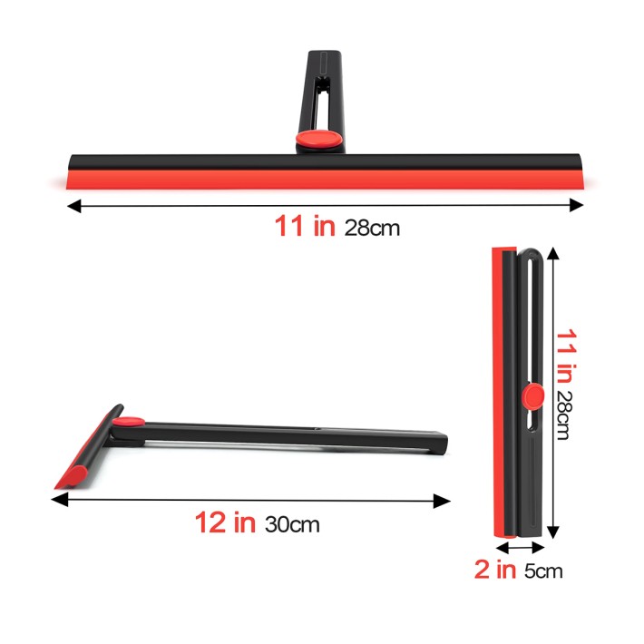 Two Piece Shower Squeegee Set