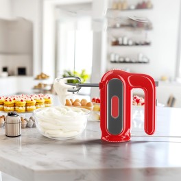 Red Electric Hand Mixer