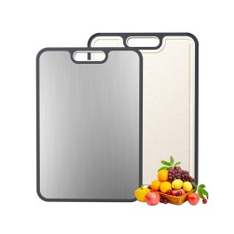 Kitchen Titanium 2 in 1 Cutting Board