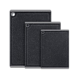 3 Piece Plastic Kitchen Cutting Board Set