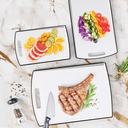 Non Slip Cutting Board Set of Three