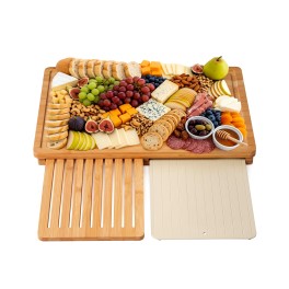 All in One Bamboo Cutting Board Set