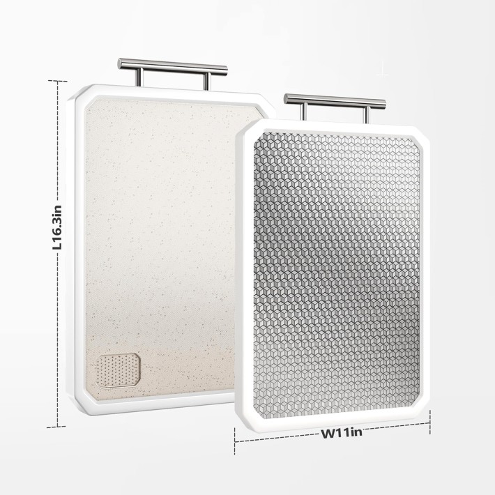Portable 304 Stainless Steel Cutting Board