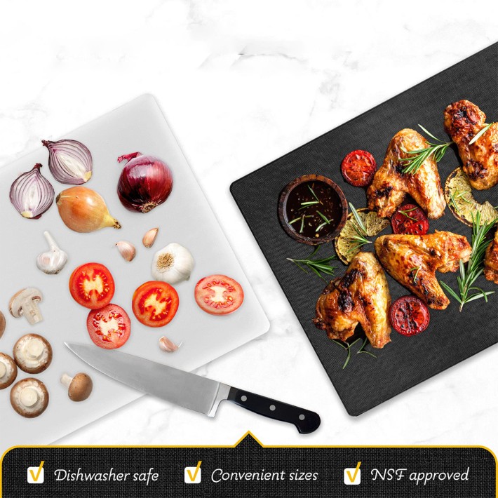 Commercial Grade Plastic Cutting Board