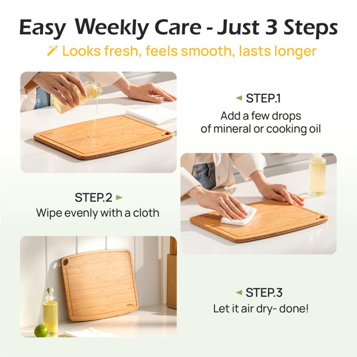 Carbonized Bamboo Cutting Board