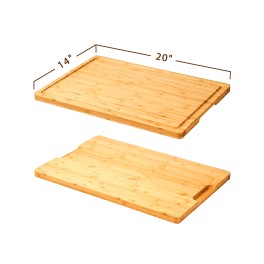 Premium Bamboo Kitchen Cutting Board