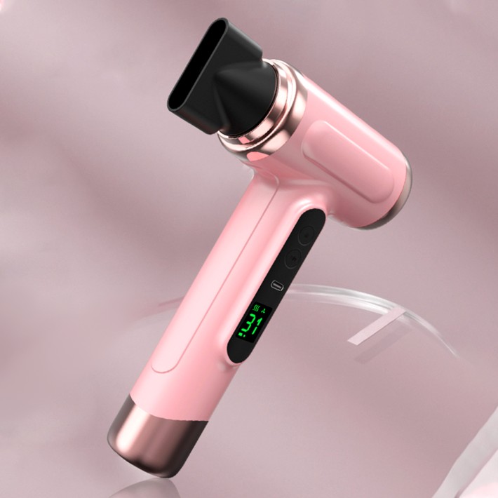 Cordless Hair Dryer with LCD Display