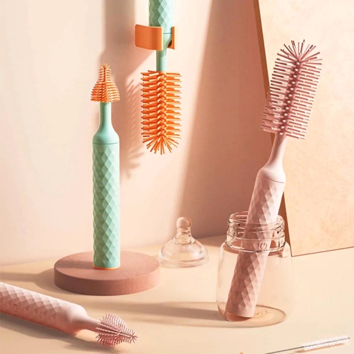 Electric Silicone Bottle Brush
