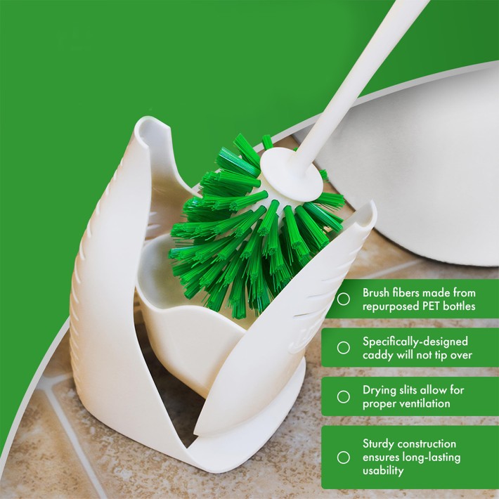 Durable and Eco Friendly Toilet Brush Set