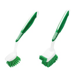 Two Piece Kitchen Dishwashing Brush Set