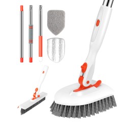 3 in 1 Tile Bathtub and Floor Brush Set